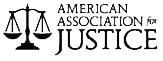 American Association for Justice badge