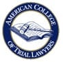 American College of Trial Lawyers badge
